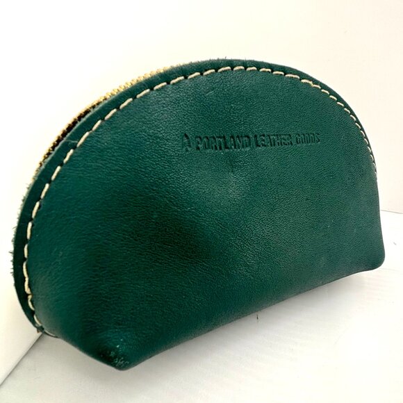 Portland Leather Goods Half Moon Pouch - Zipper Defect (Missing Pull Tab) - Picture 1 of 6